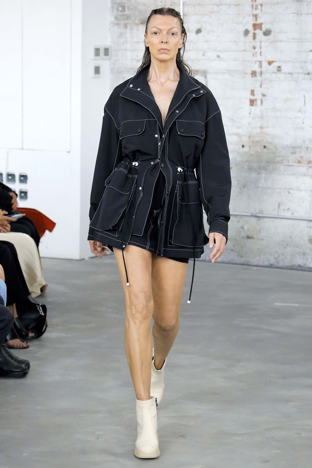 Fashion Week New York Spring/Summer 2018 look 12 from the Eckhaus Latta collection womenswear