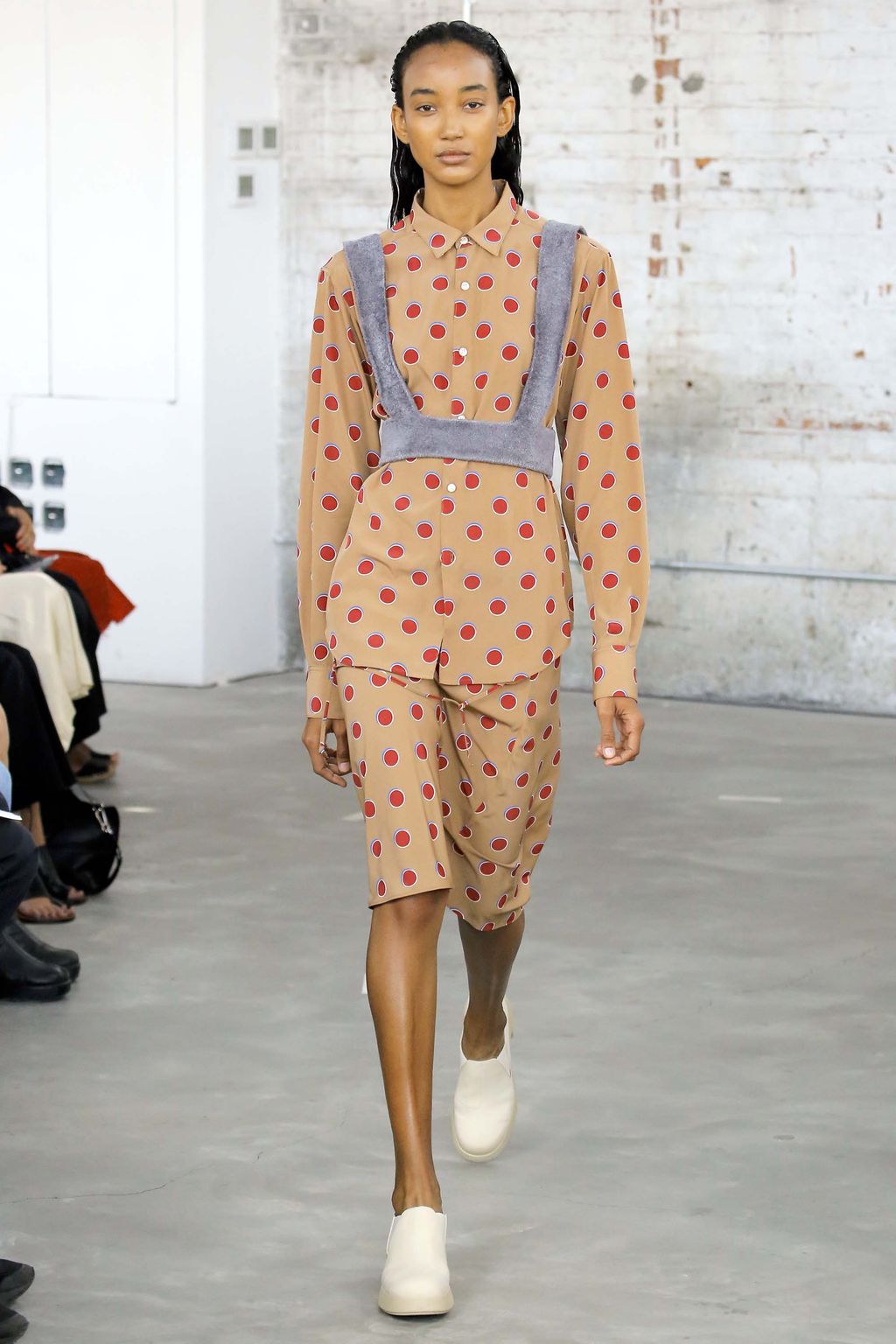 Fashion Week New York Spring/Summer 2018 look 19 from the Eckhaus Latta collection womenswear