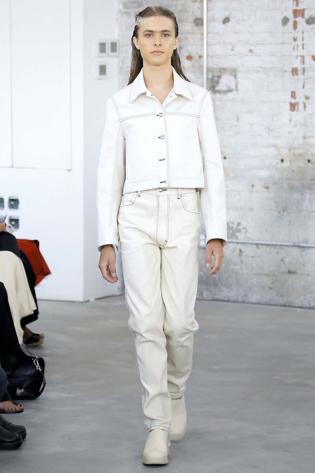 Fashion Week New York Spring/Summer 2018 look 30 from the Eckhaus Latta collection 女装