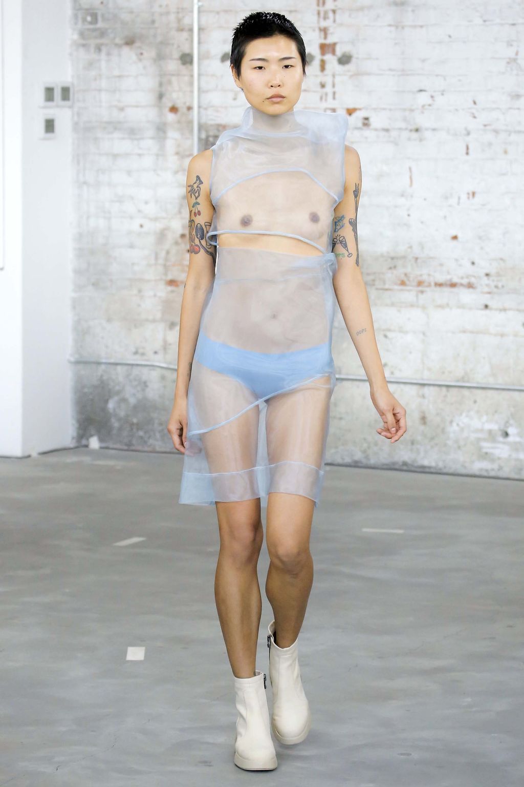 Fashion Week New York Spring/Summer 2018 look 41 from the Eckhaus Latta collection womenswear