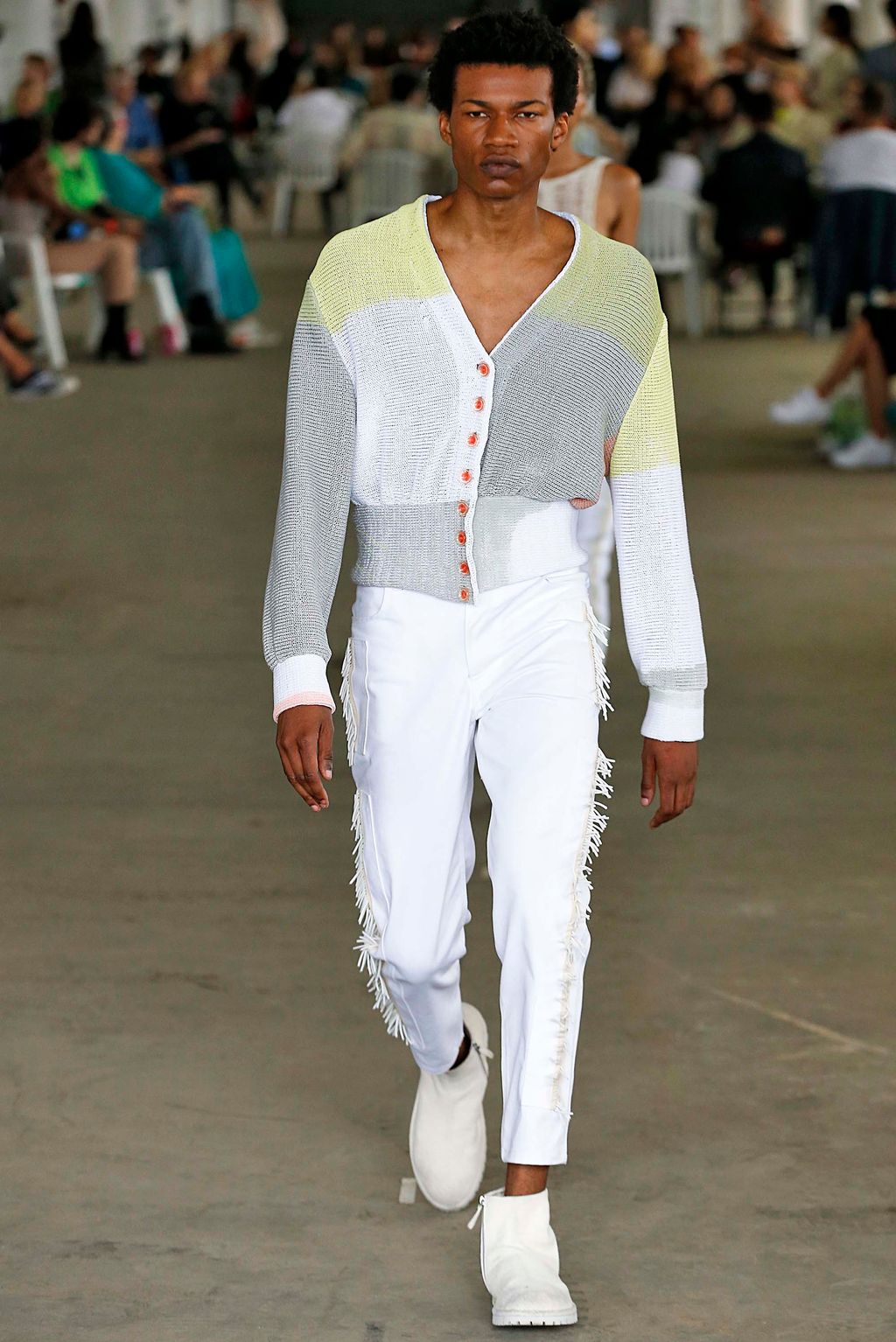 Fashion Week New York Spring/Summer 2019 look 4 from the Eckhaus Latta collection 女装