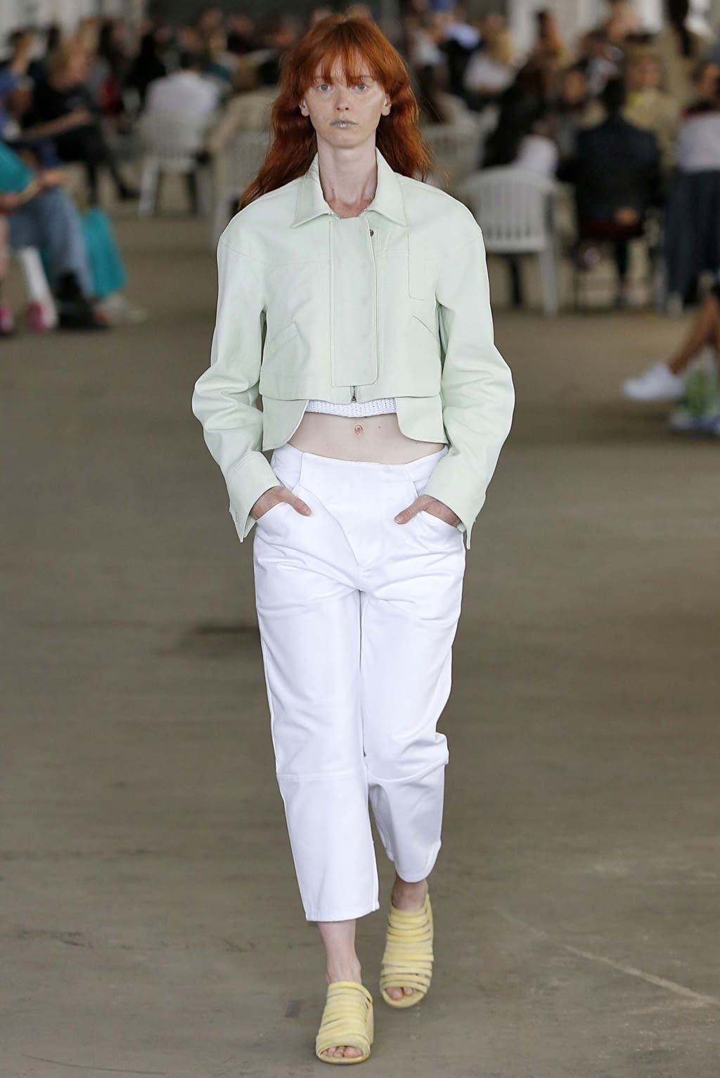 Fashion Week New York Spring/Summer 2019 look 9 from the Eckhaus Latta collection womenswear