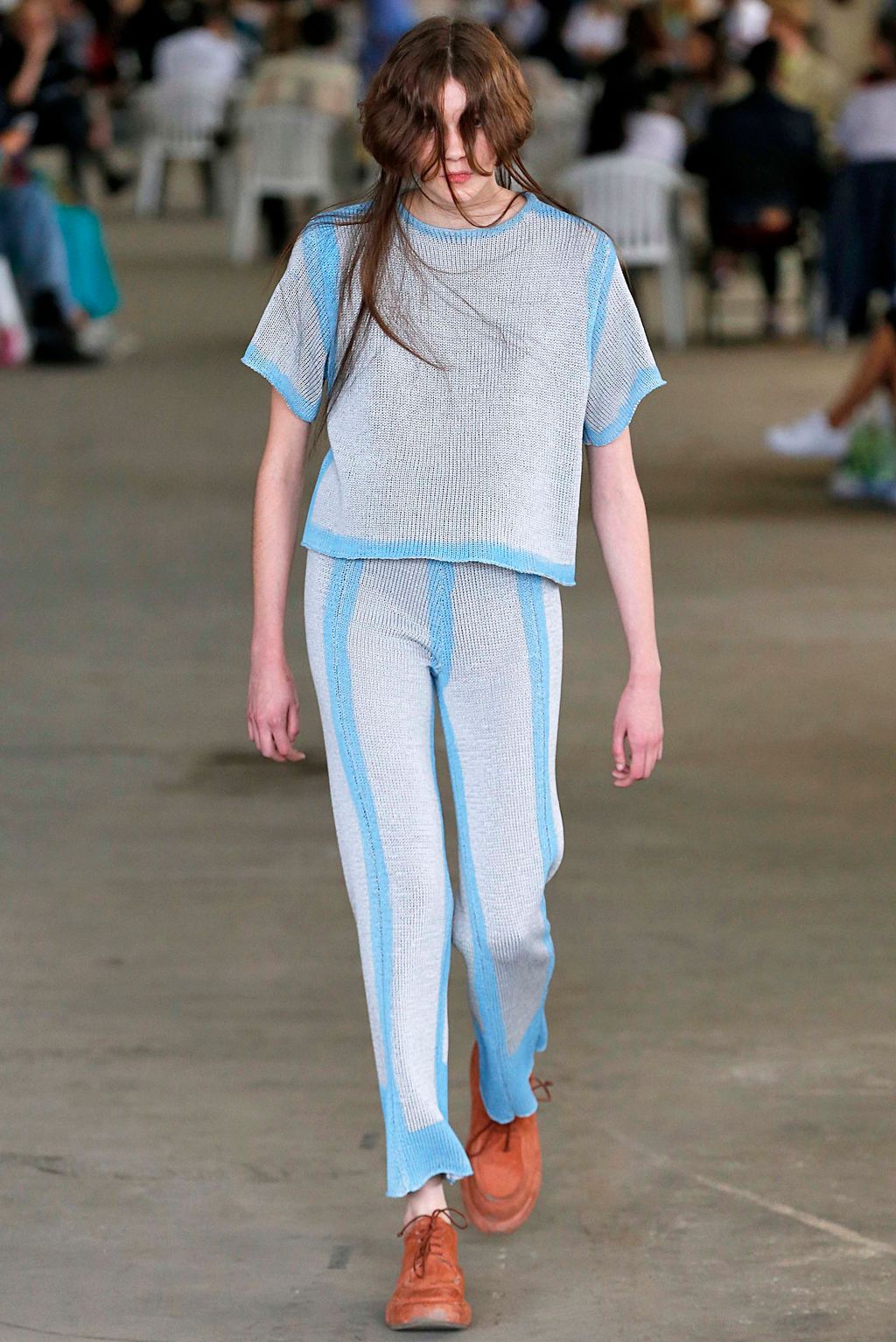 Fashion Week New York Spring/Summer 2019 look 12 from the Eckhaus Latta collection 女装