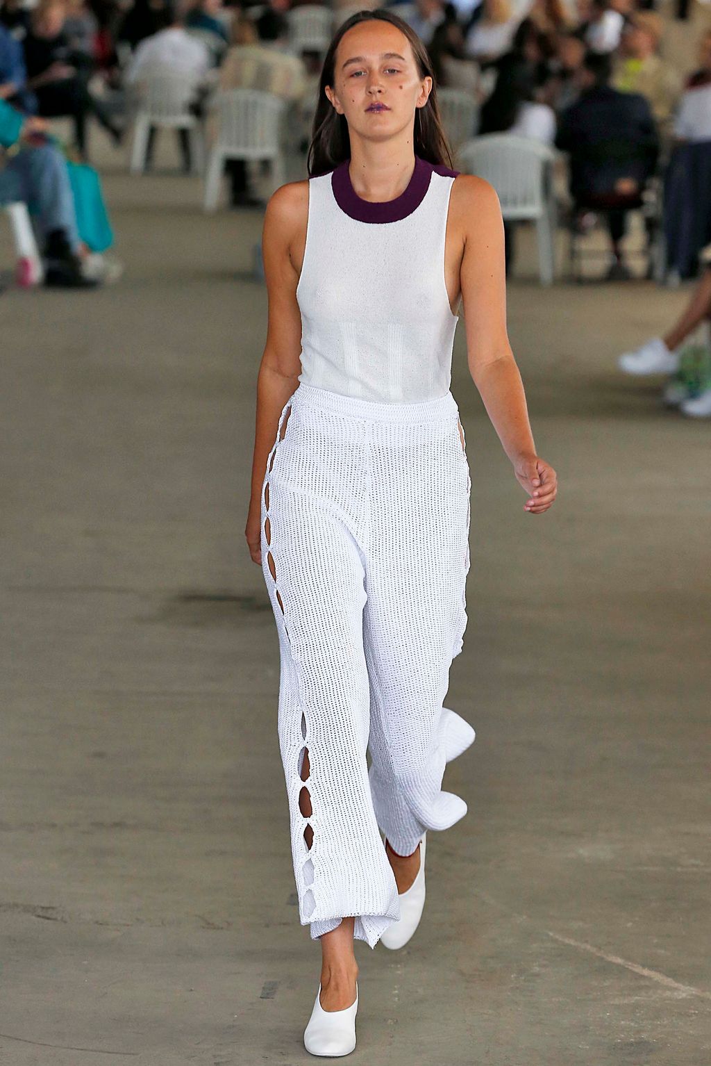 Fashion Week New York Spring/Summer 2019 look 19 from the Eckhaus Latta collection womenswear
