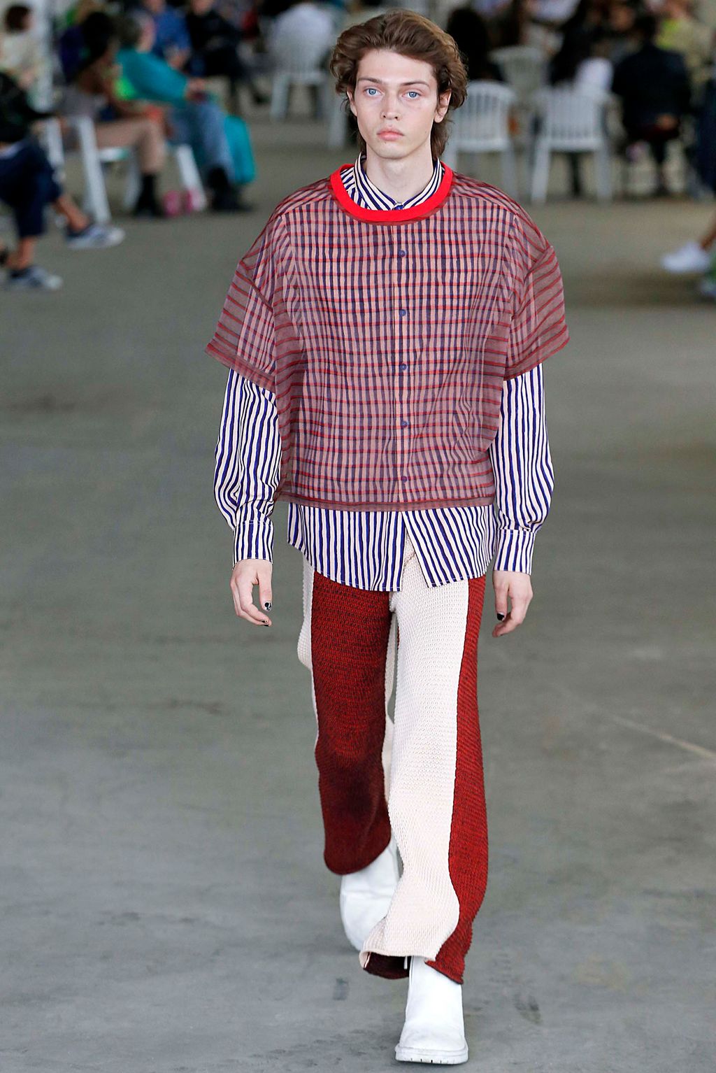 New York Fashion Week AW23 show reviews: Thom Browne; Palomo Spain; Willy  Chavarria; LUAR; Puppets and Puppets; Eckhaus Latta; Collina Strada and more