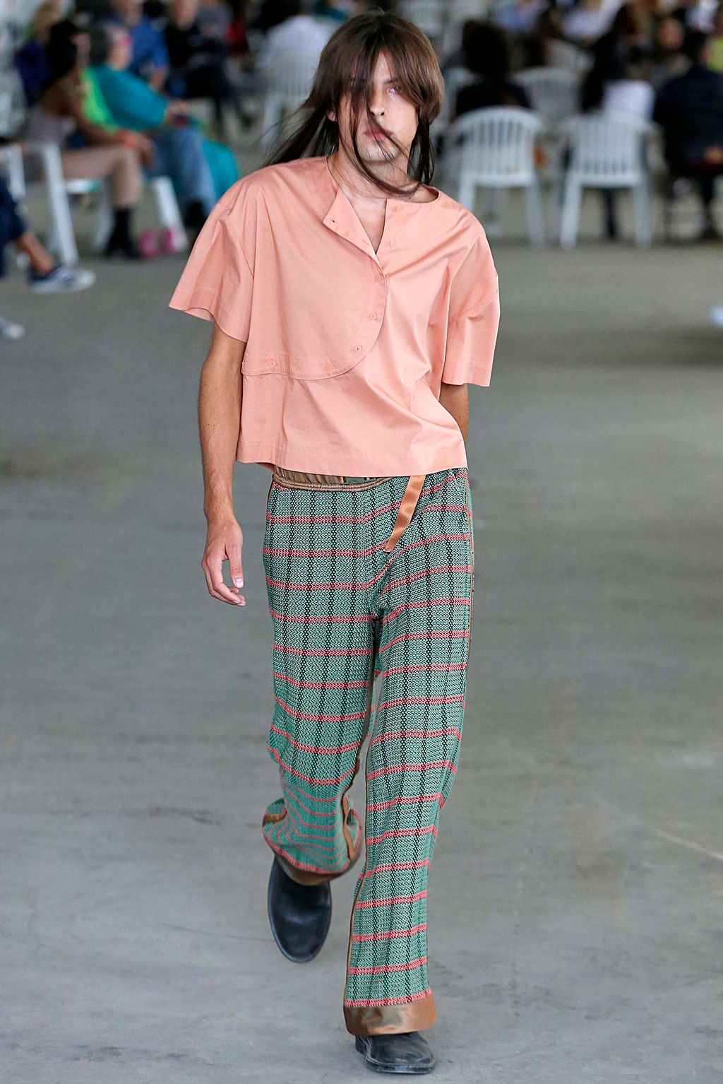Fashion Week New York Spring/Summer 2019 look 26 from the Eckhaus Latta collection womenswear