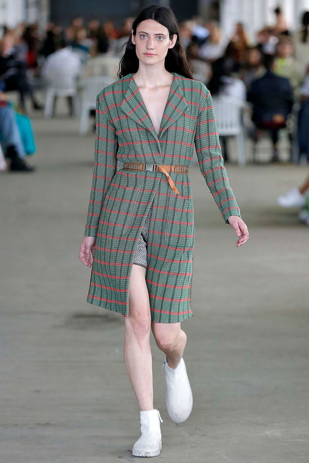 Fashion Week New York Spring/Summer 2019 look 30 de la collection Eckhaus Latta womenswear