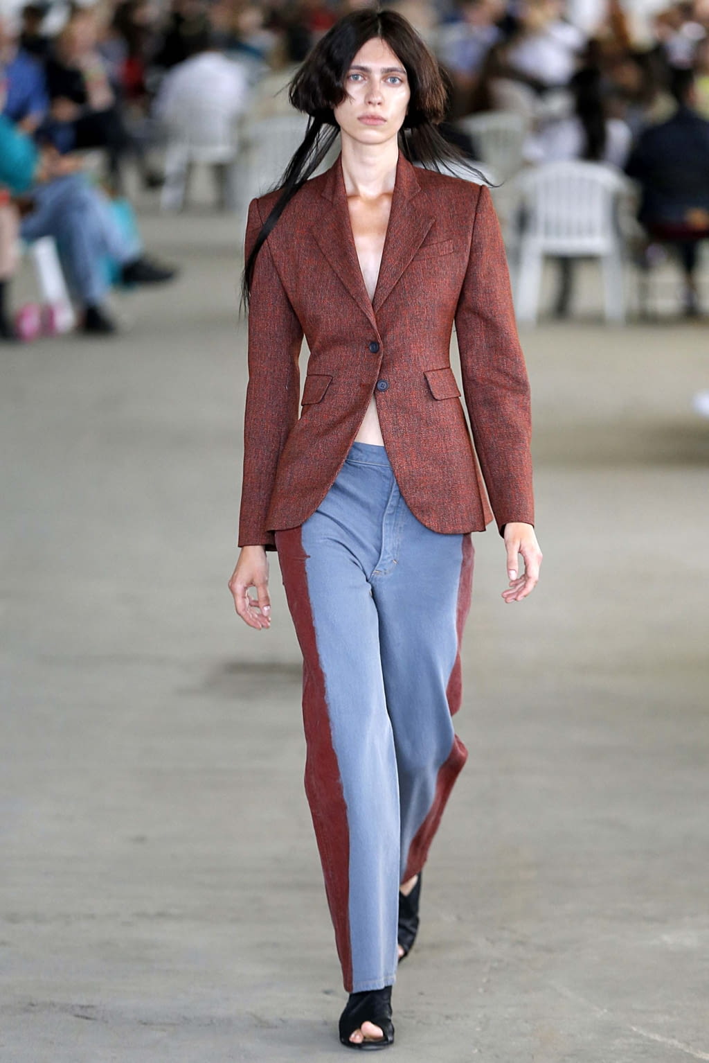 Fashion Week New York Spring/Summer 2019 look 33 from the Eckhaus Latta collection 女装