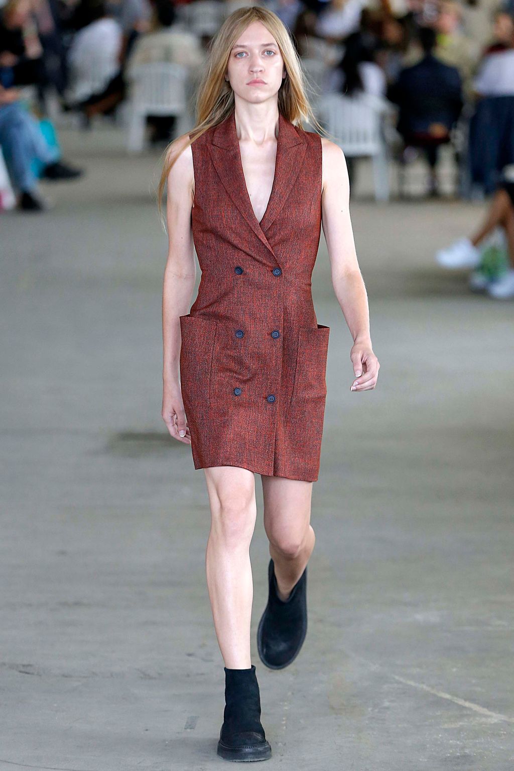 Fashion Week New York Spring/Summer 2019 look 34 from the Eckhaus Latta collection womenswear