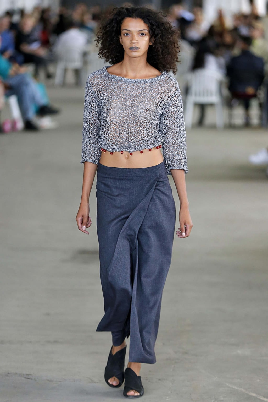 Fashion Week New York Spring/Summer 2019 look 37 de la collection Eckhaus Latta womenswear