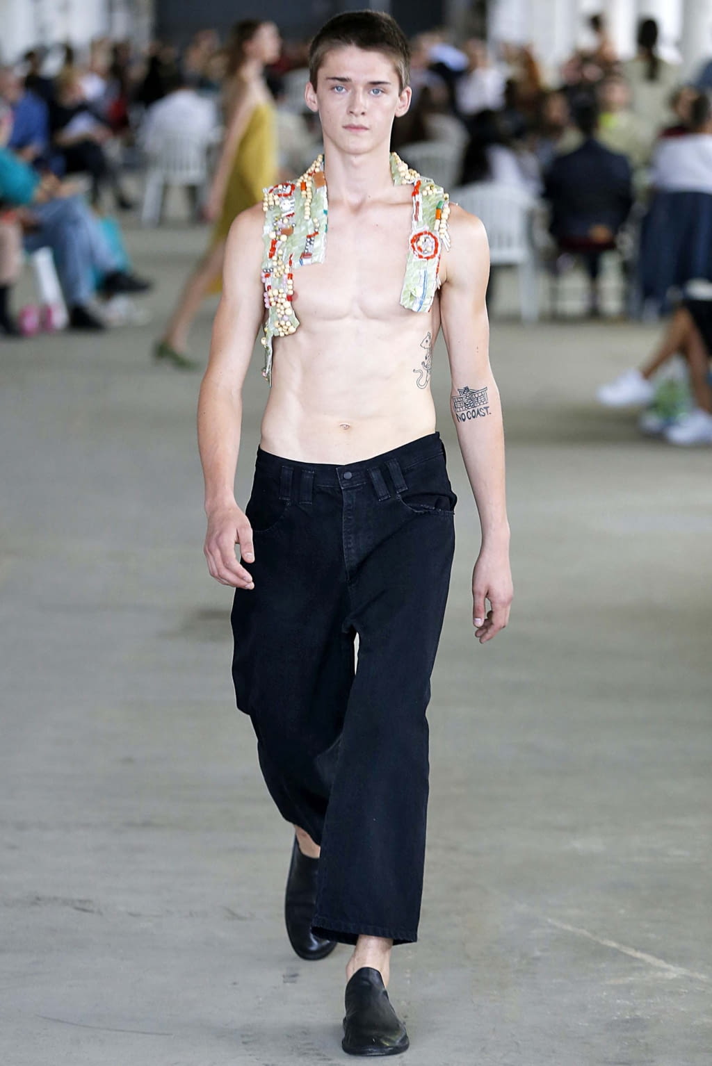 Fashion Week New York Spring/Summer 2019 look 42 from the Eckhaus Latta collection womenswear