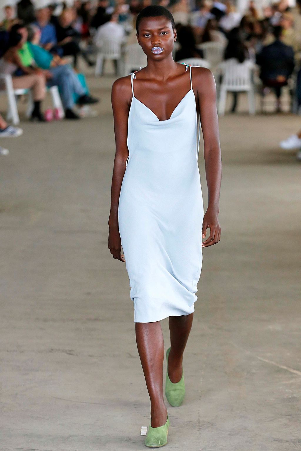 Fashion Week New York Spring/Summer 2019 look 44 from the Eckhaus Latta collection 女装
