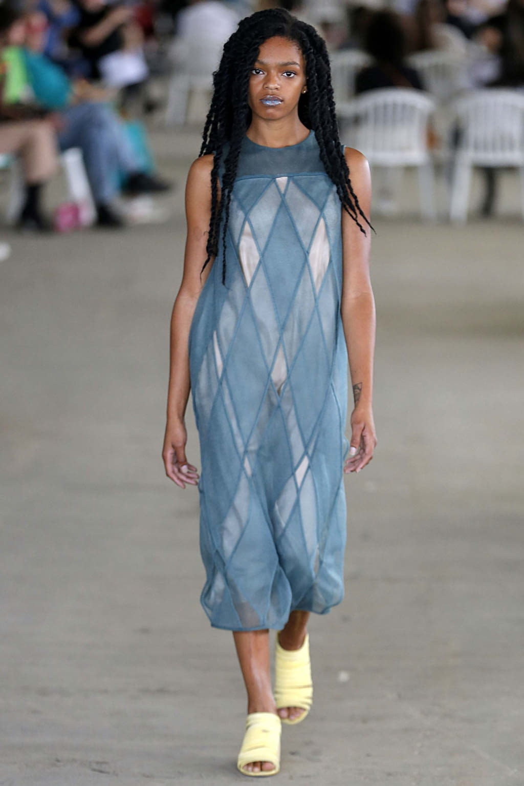 Fashion Week New York Spring/Summer 2019 look 50 de la collection Eckhaus Latta womenswear