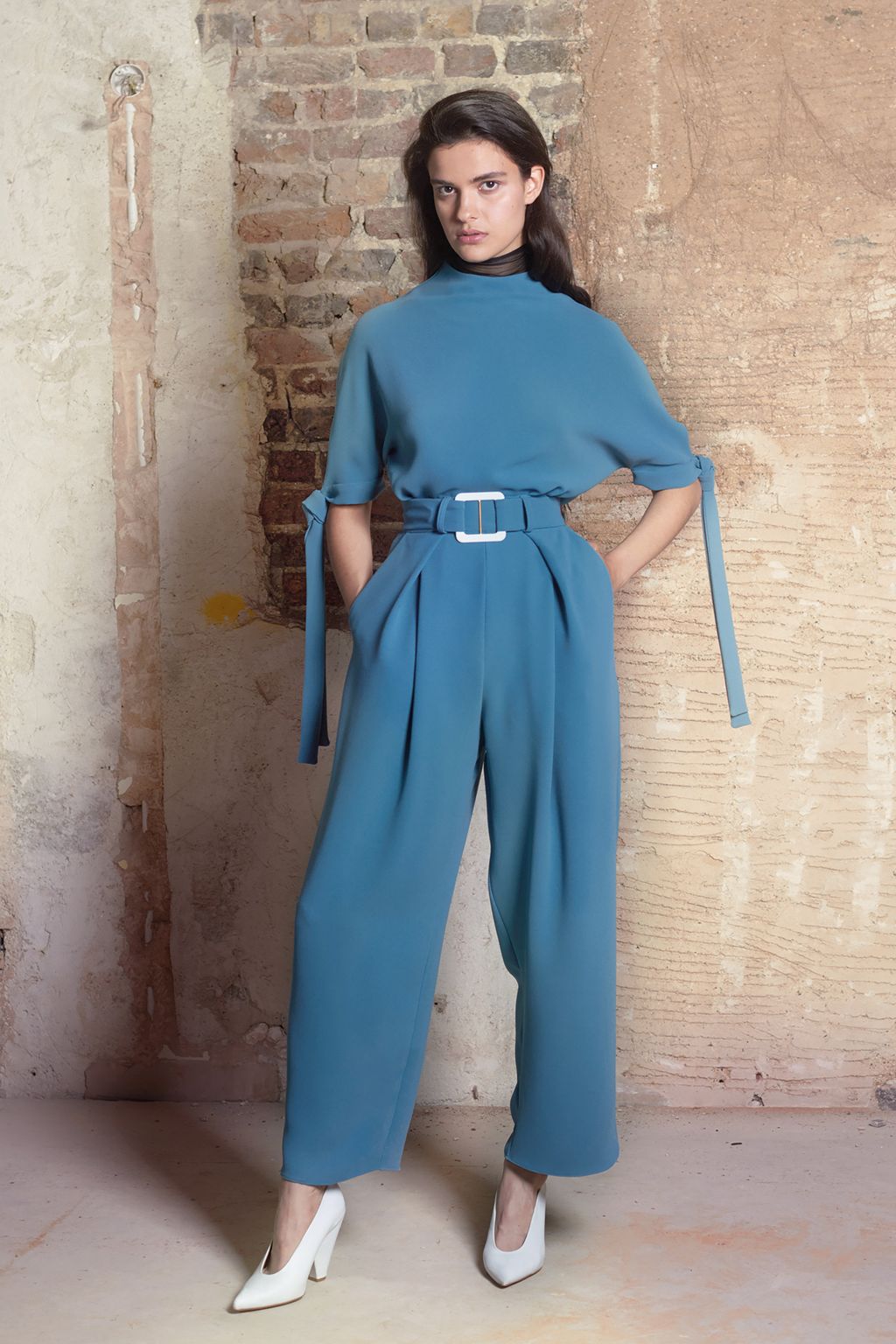 Fashion Week London Spring/Summer 2021 look 2 from the Edeline Lee collection womenswear