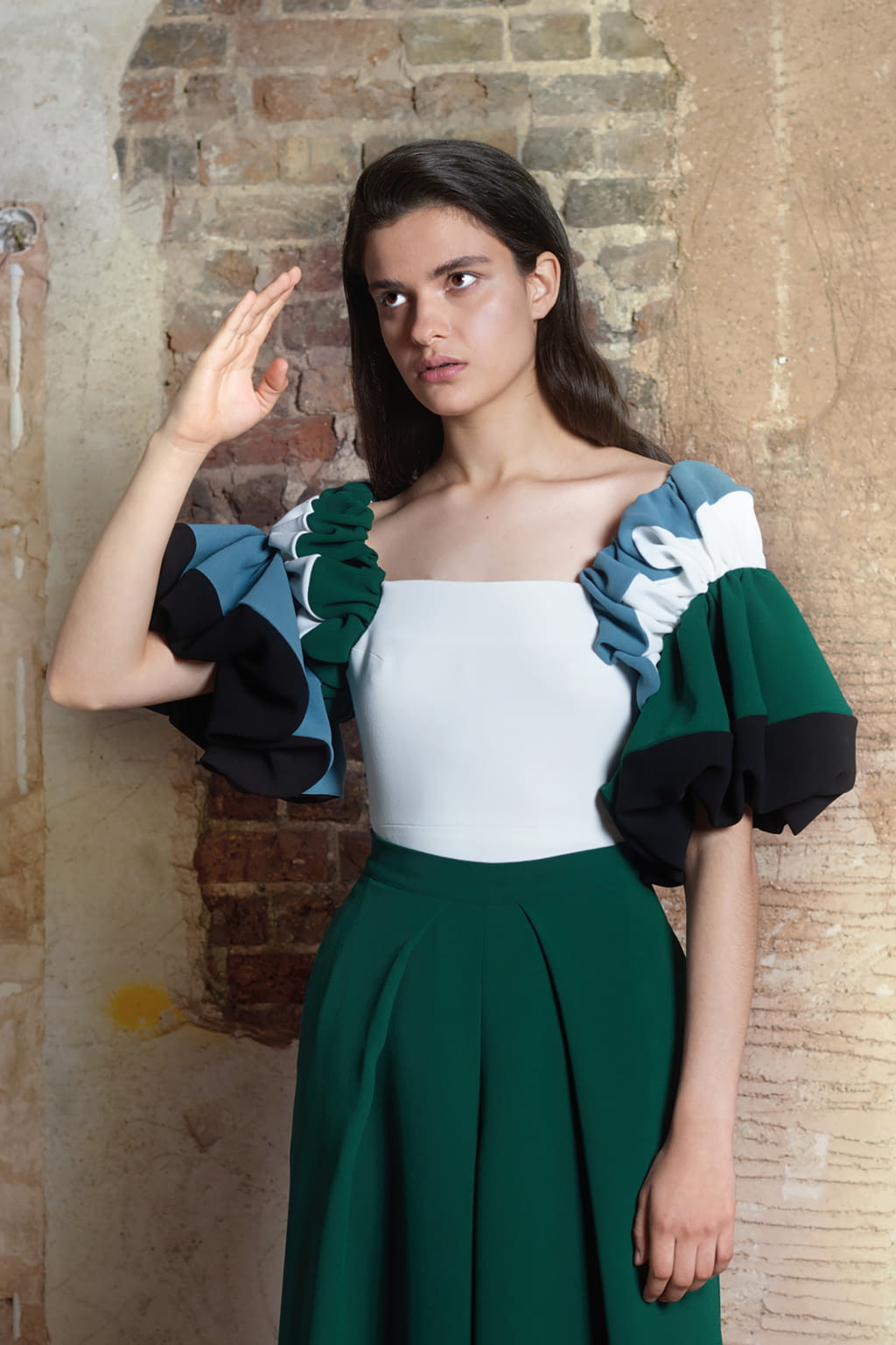 Fashion Week London Spring/Summer 2021 look 7 de la collection Edeline Lee womenswear