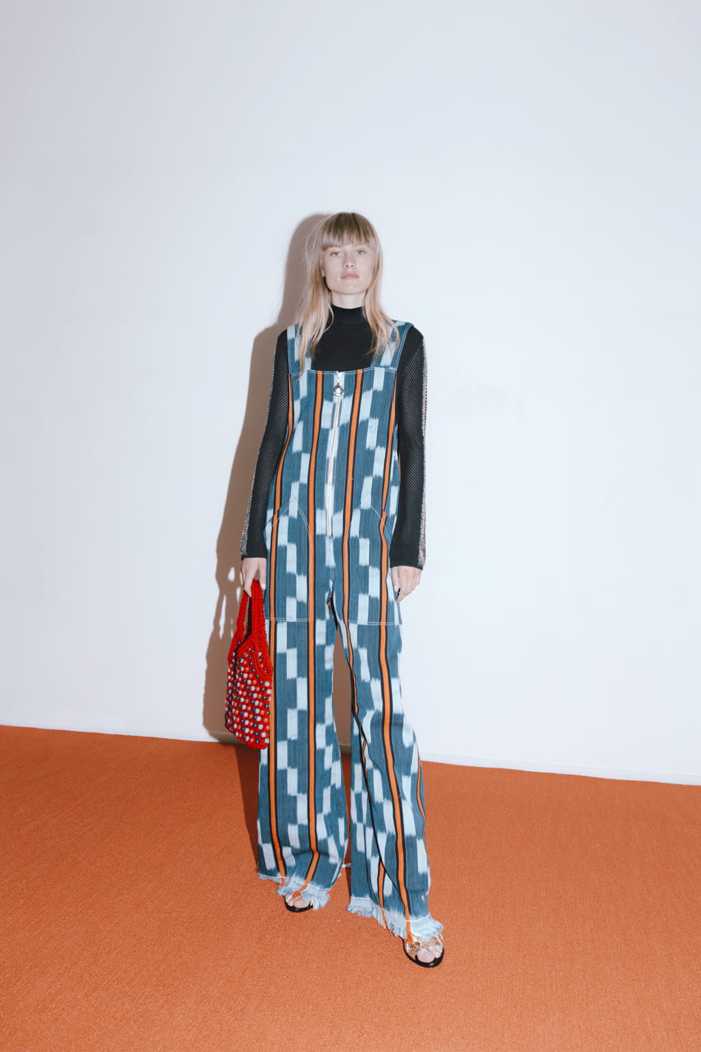 Fashion Week New York Resort 2018 look 10 from the Edun collection 女装