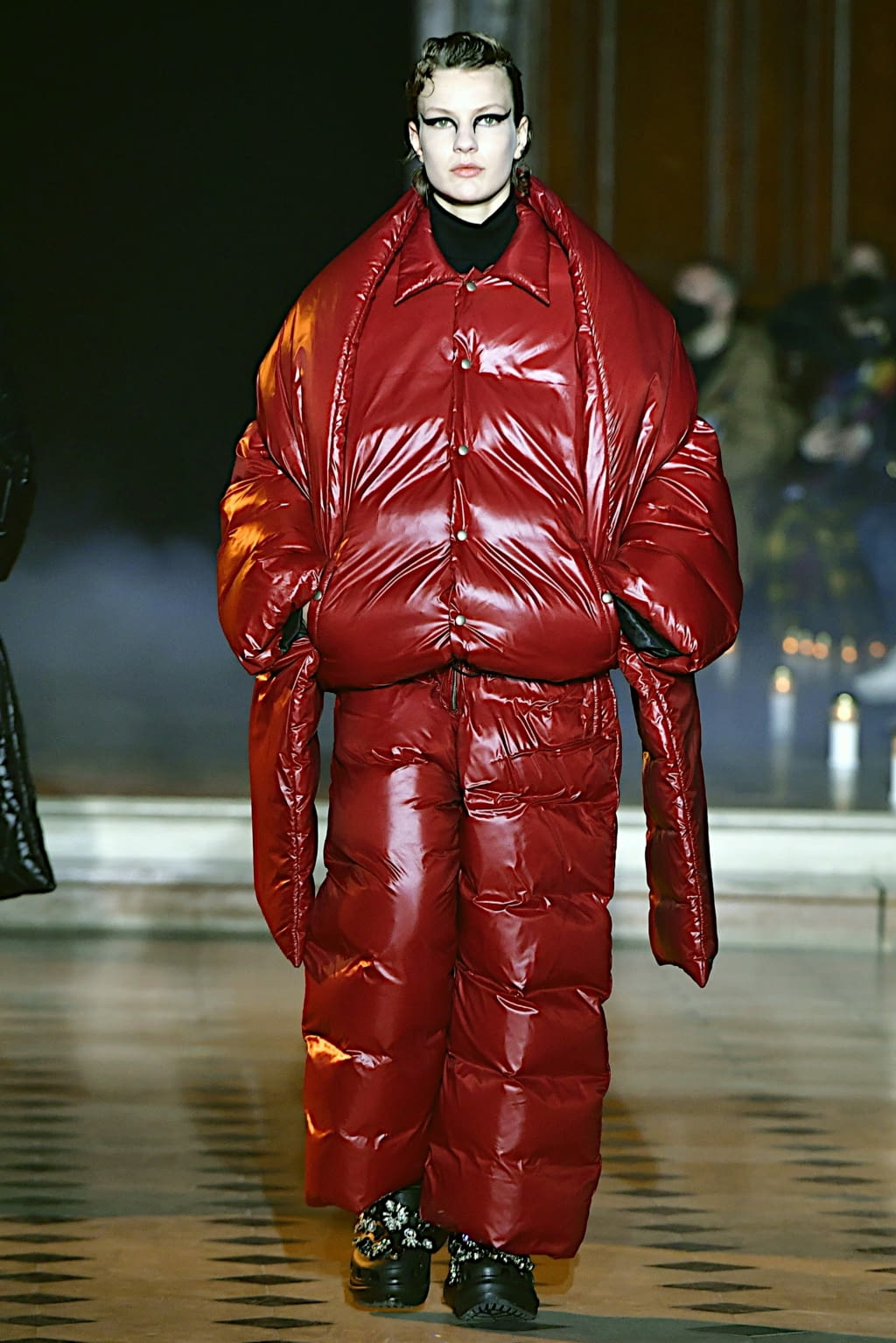 Fashion Week Paris Fall/Winter 2022 look 11 from the EGONlab collection menswear