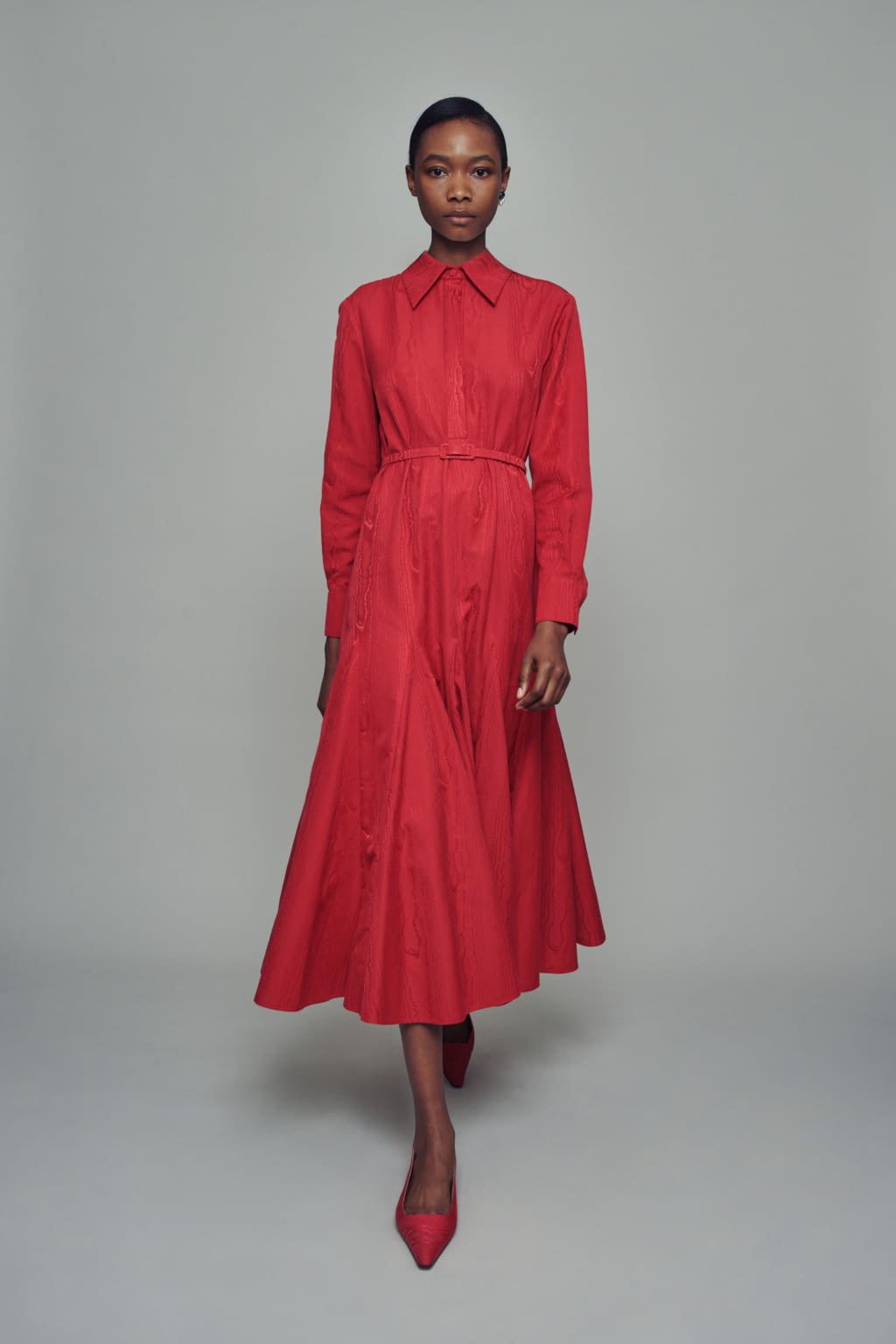 Fashion Week London Spring/Summer 2021 look 12 from the Emilia Wickstead collection womenswear