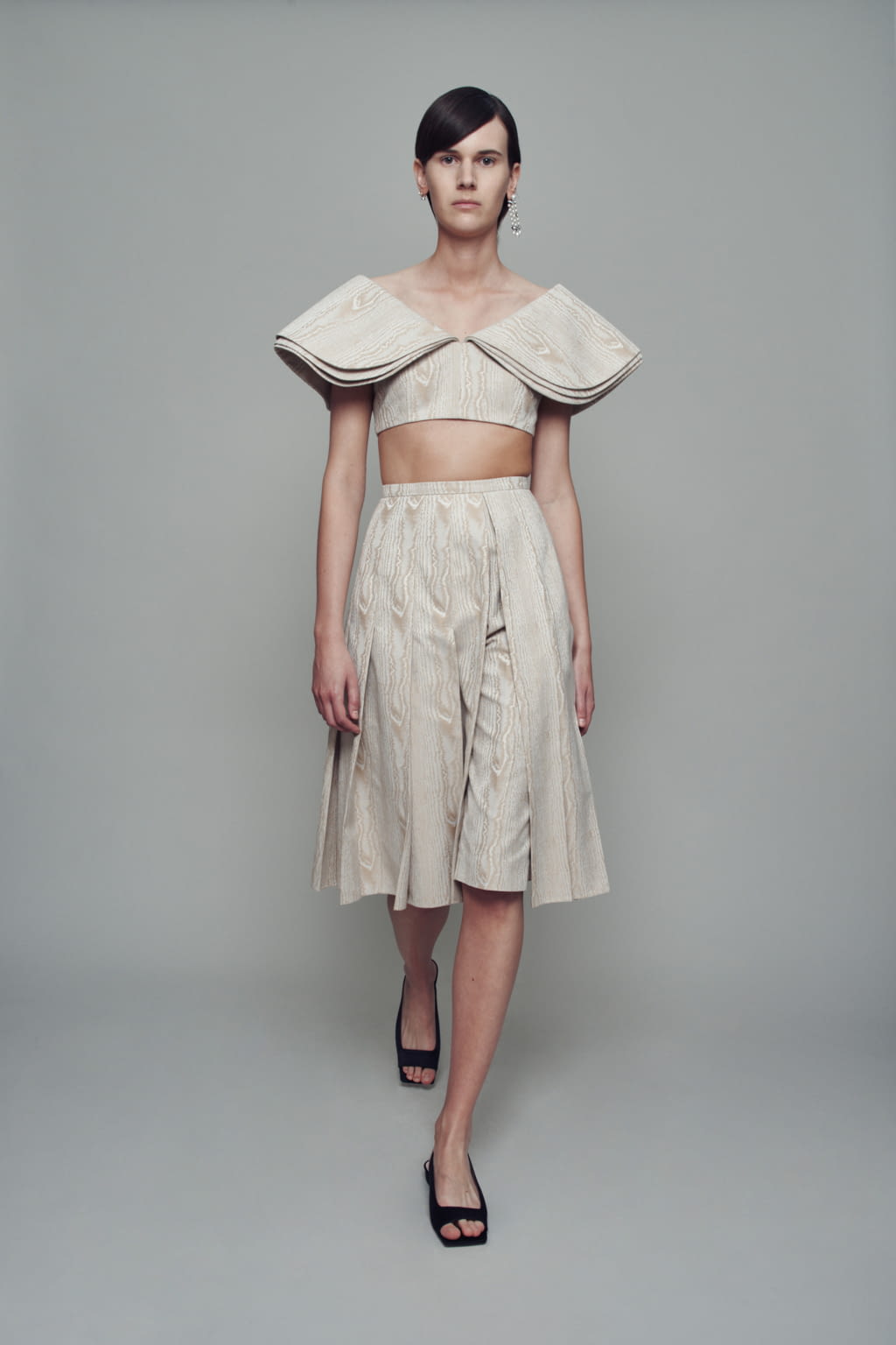Fashion Week London Spring/Summer 2021 look 13 from the Emilia Wickstead collection womenswear