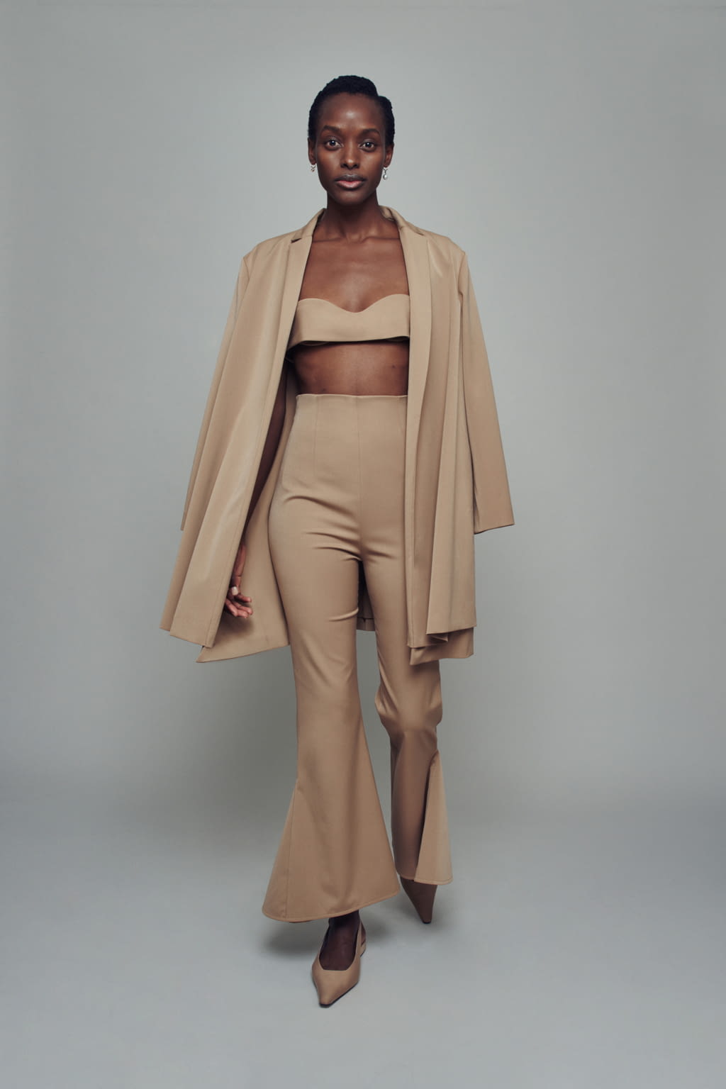 Fashion Week London Spring/Summer 2021 look 20 from the Emilia Wickstead collection 女装