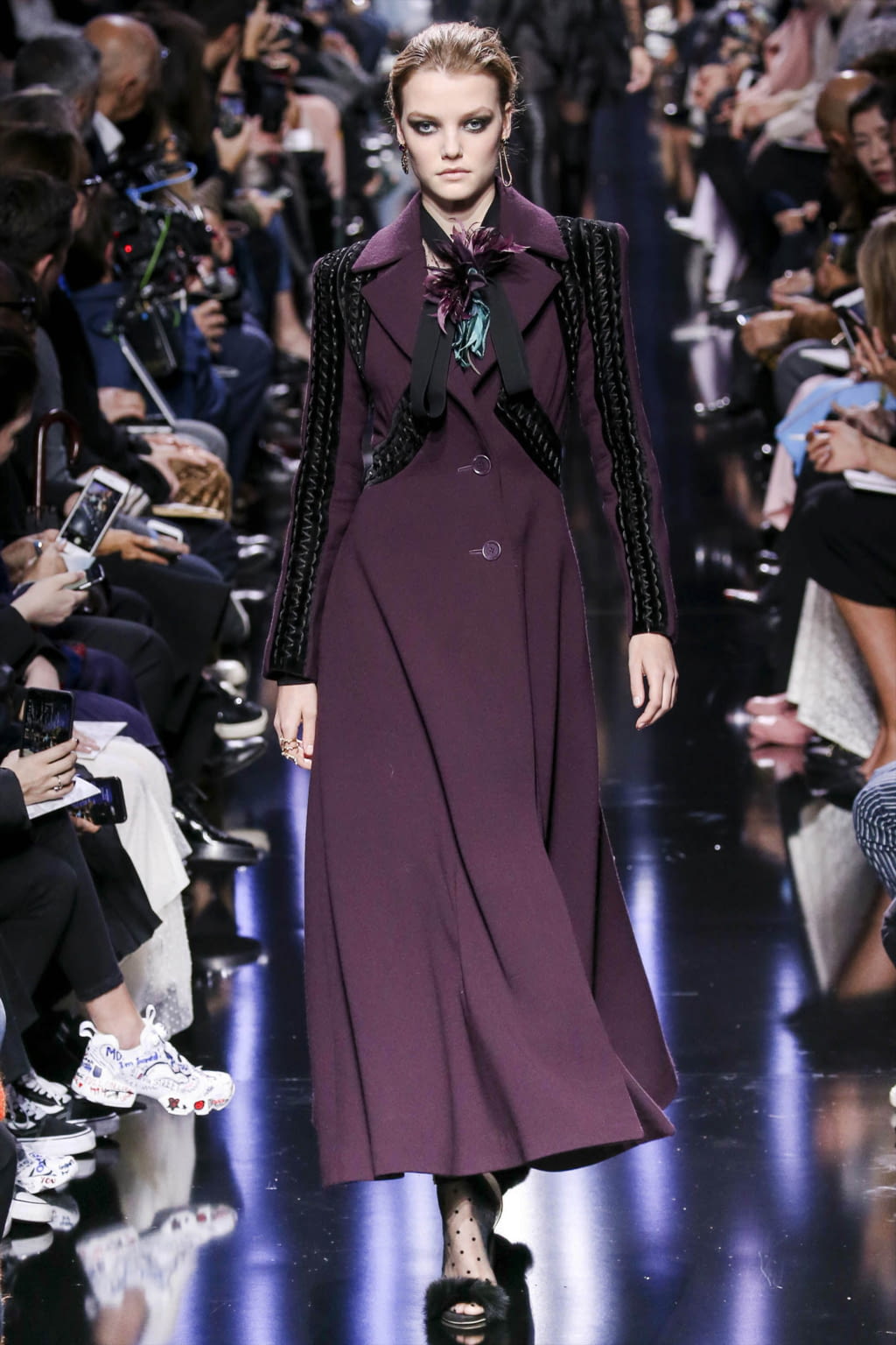 Fashion Week Paris Fall/Winter 2017 look 11 from the Elie Saab collection womenswear