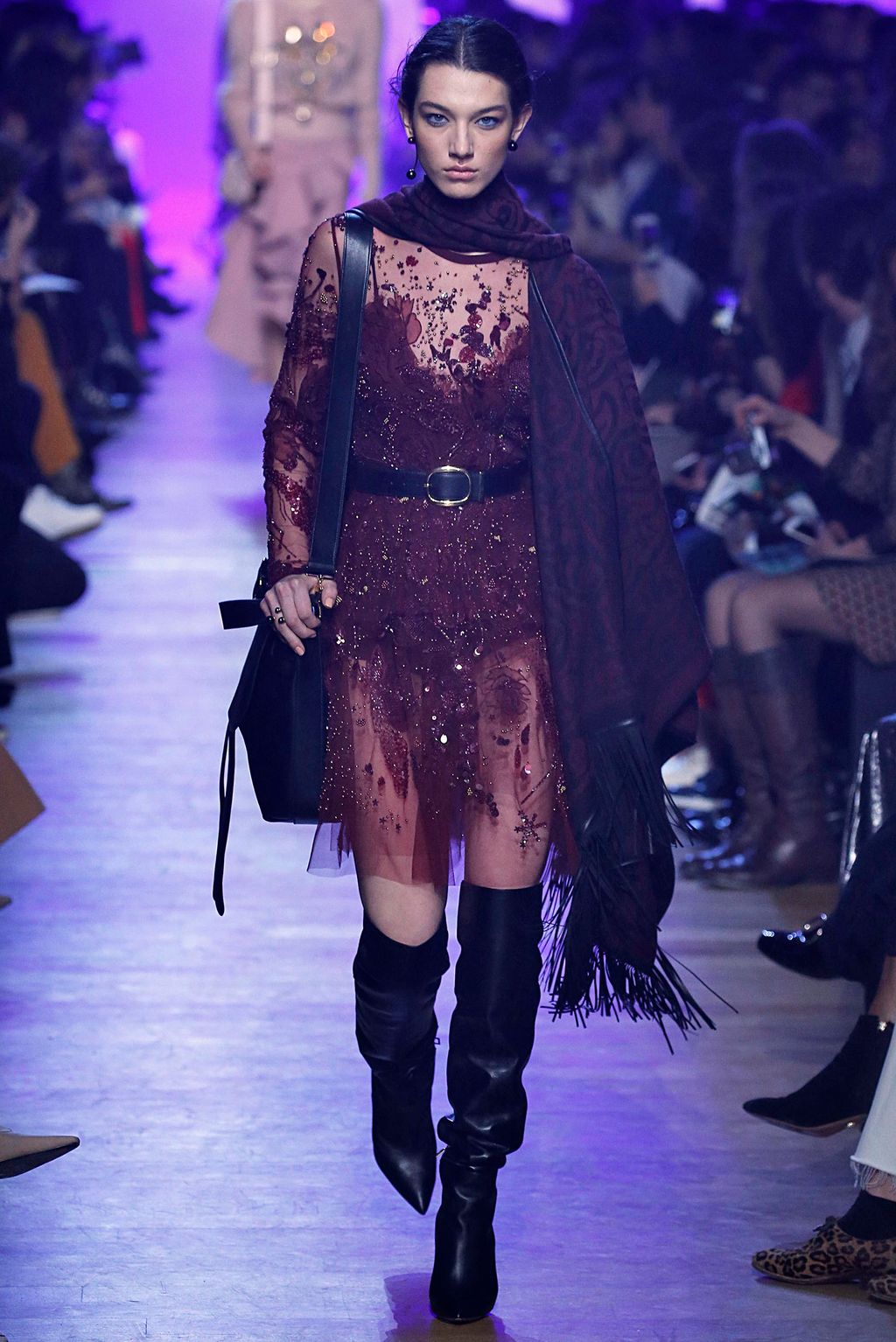 Fashion Week Paris Fall/Winter 2018 look 23 from the Elie Saab collection womenswear