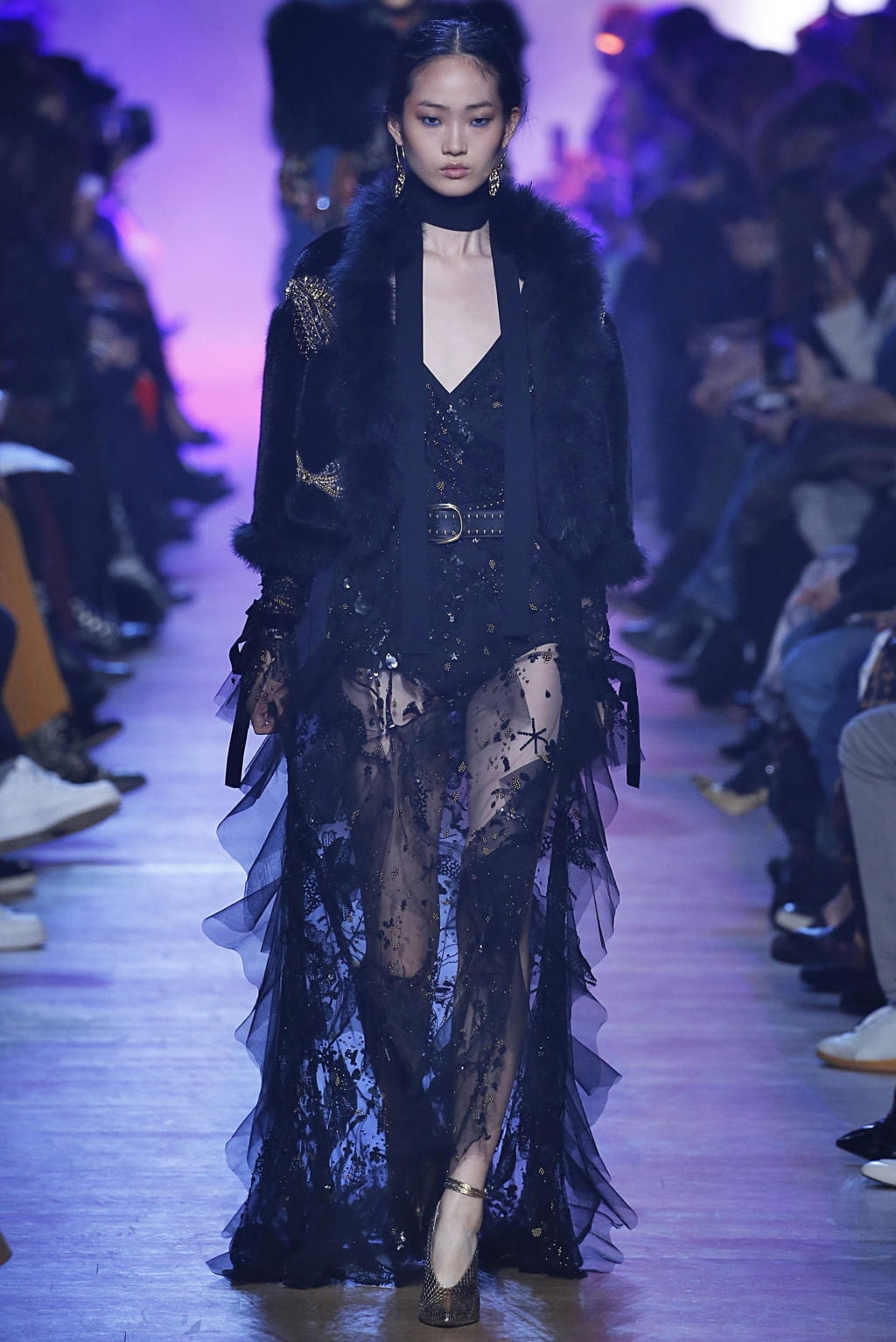Fashion Week Paris Fall/Winter 2018 look 34 from the Elie Saab collection womenswear