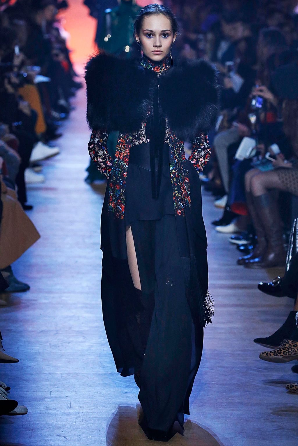 Fashion Week Paris Fall/Winter 2018 look 35 from the Elie Saab collection womenswear