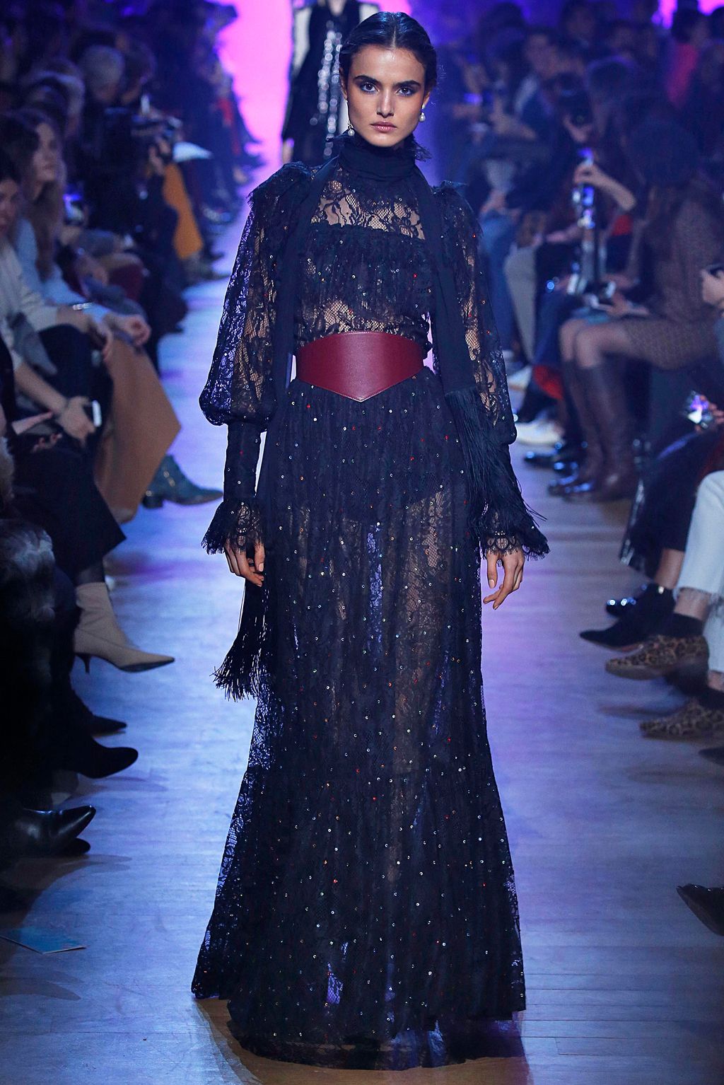 Fashion Week Paris Fall/Winter 2018 look 53 from the Elie Saab collection womenswear