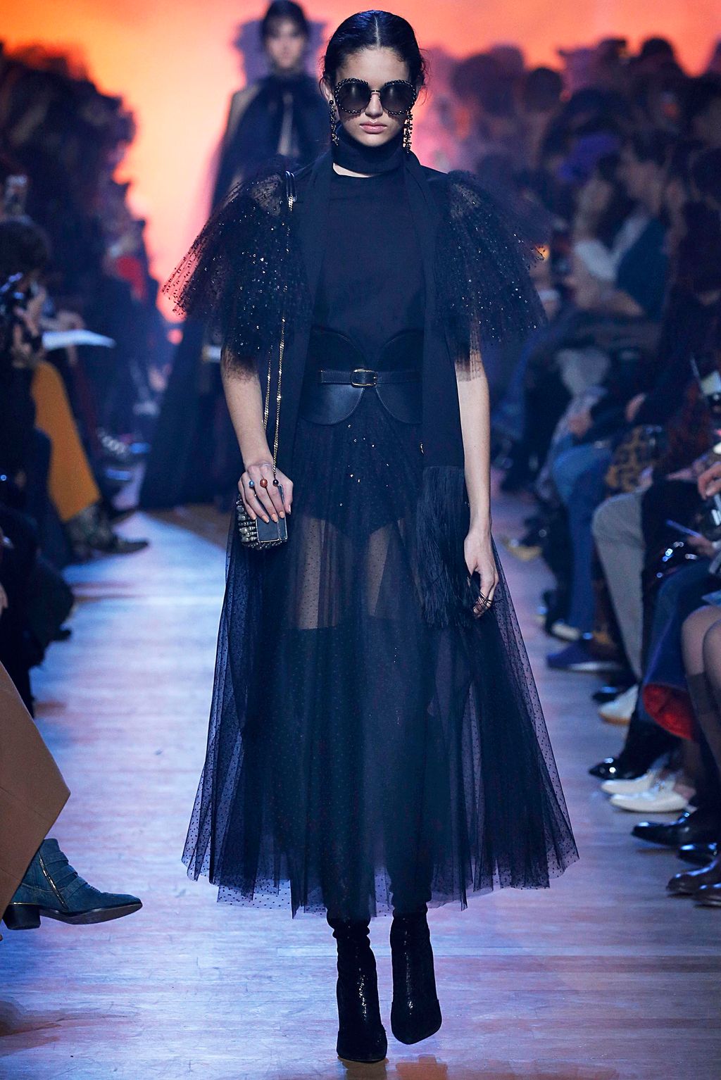 Fashion Week Paris Fall/Winter 2018 look 55 from the Elie Saab collection womenswear