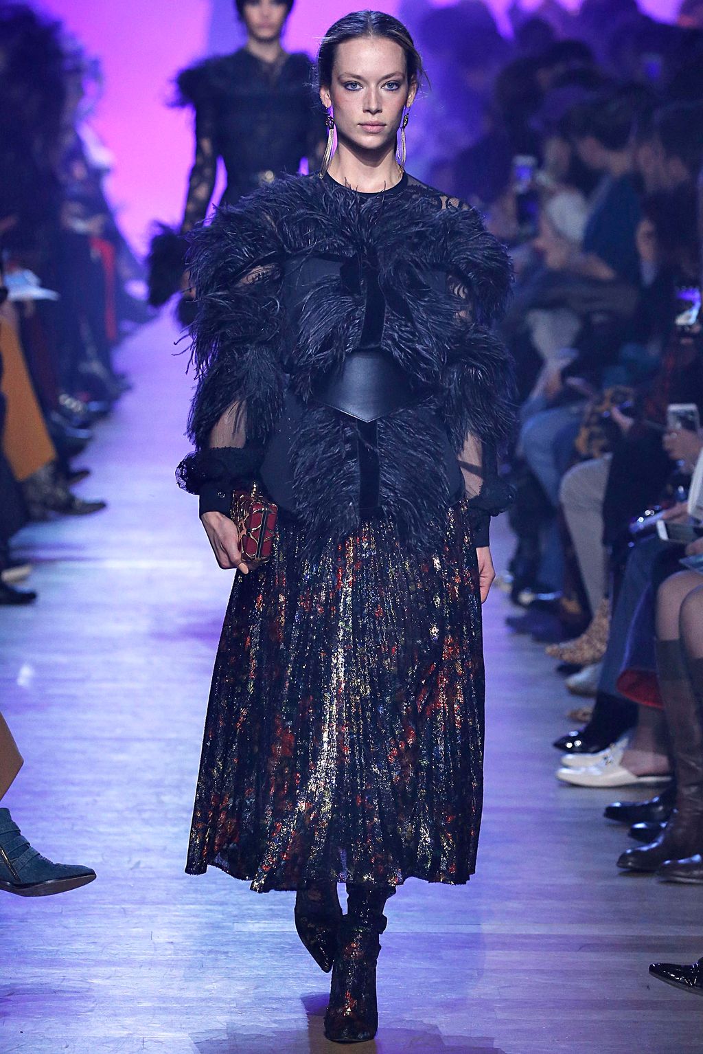 Fashion Week Paris Fall/Winter 2018 look 62 from the Elie Saab collection womenswear