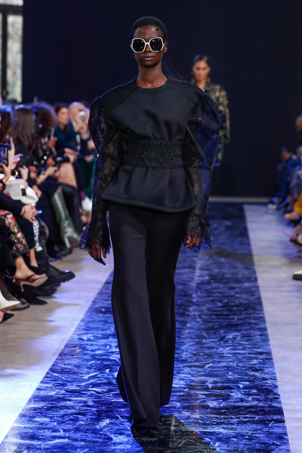 Fashion Week Paris Fall/Winter 2020 look 10 from the Elie Saab collection womenswear