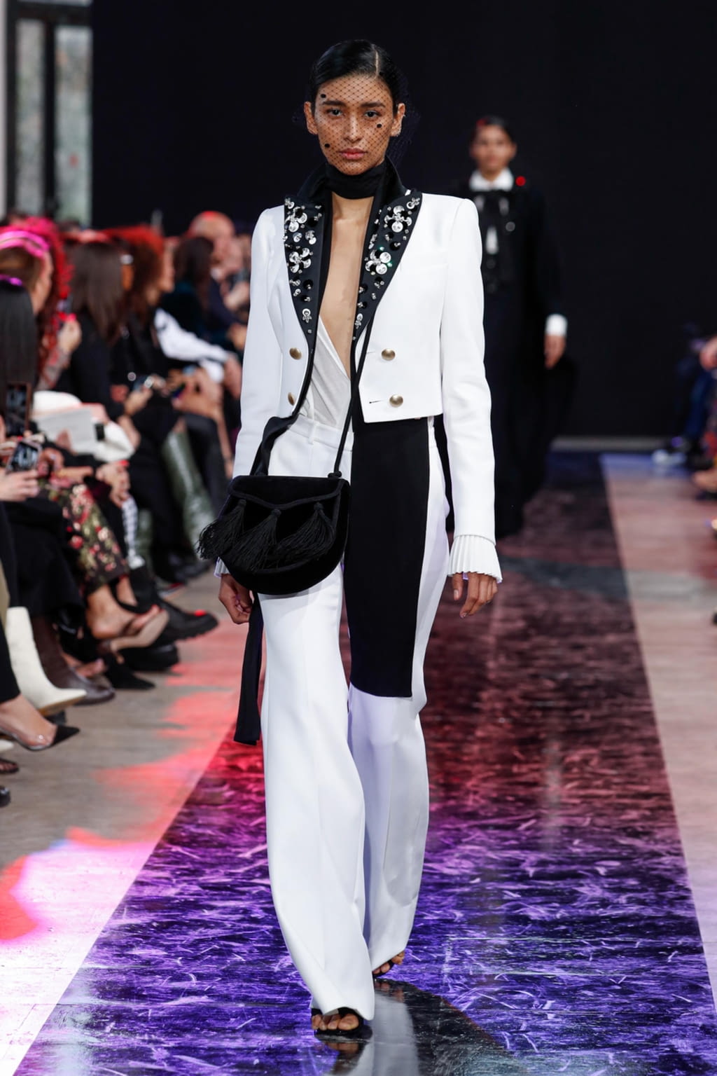 Fashion Week Paris Fall/Winter 2020 look 28 de la collection Elie Saab womenswear