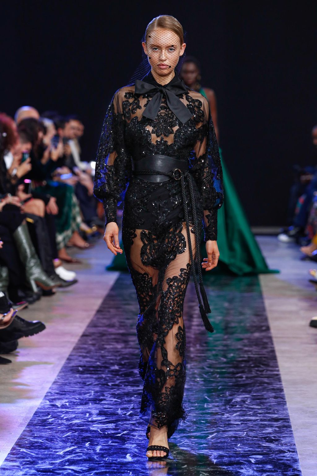 Fashion Week Paris Fall/Winter 2020 look 45 from the Elie Saab collection womenswear
