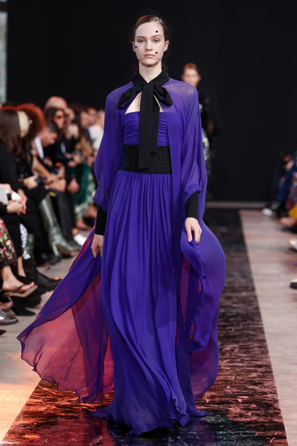 Fashion Week Paris Fall/Winter 2020 look 49 from the Elie Saab collection womenswear