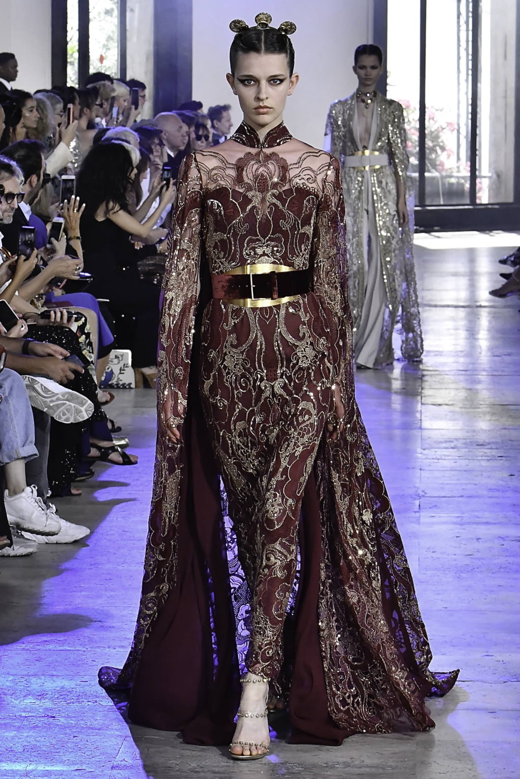 Fashion Week Paris Fall/Winter 2019 look 28 from the Elie Saab collection couture
