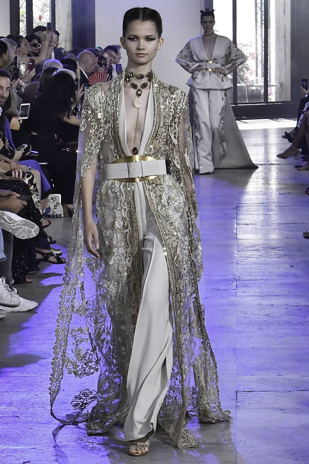 Fashion Week Paris Fall/Winter 2019 look 29 from the Elie Saab collection couture