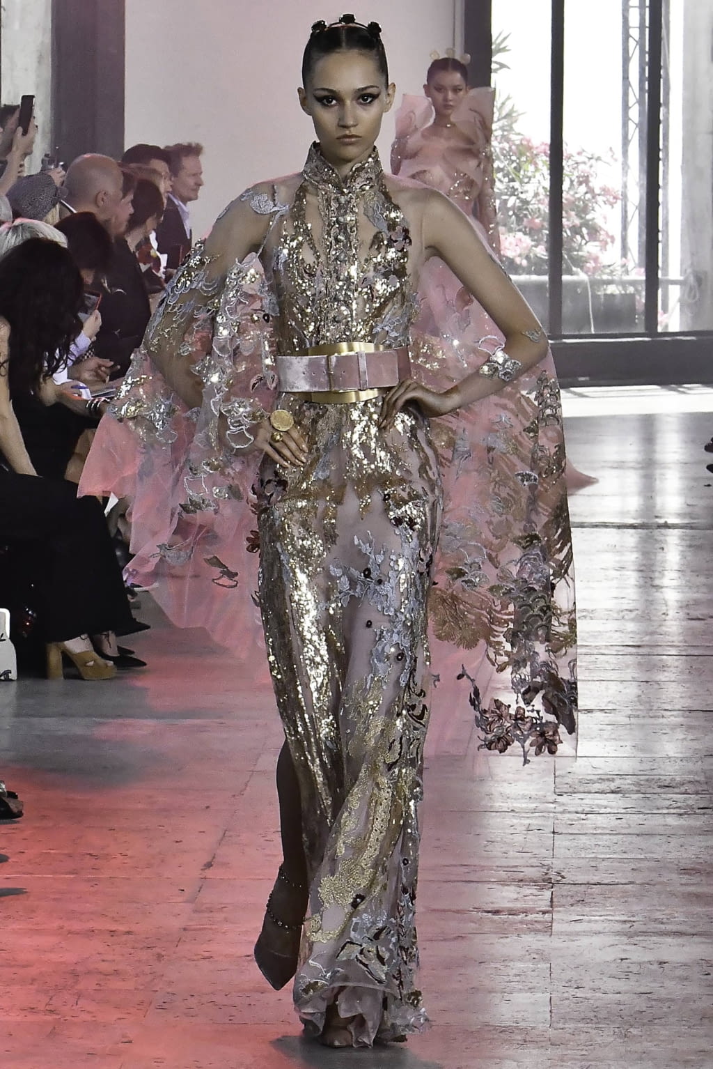 Fashion Week Paris Fall/Winter 2019 look 43 from the Elie Saab collection couture