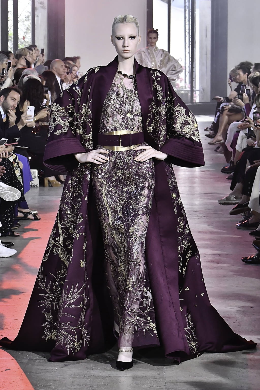 Fashion Week Paris Fall/Winter 2019 look 49 from the Elie Saab collection couture