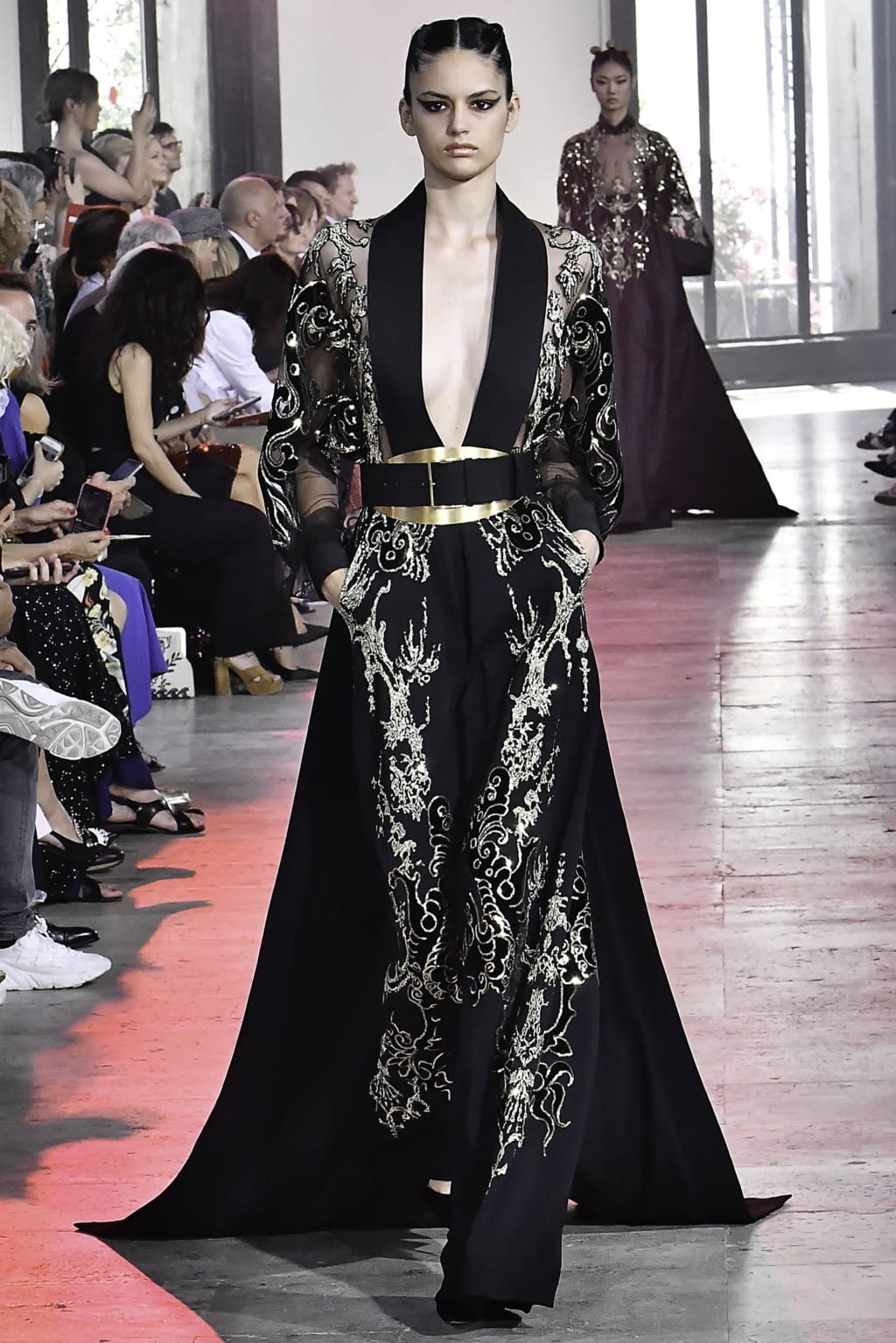 Fashion Week Paris Fall/Winter 2019 look 53 from the Elie Saab collection couture