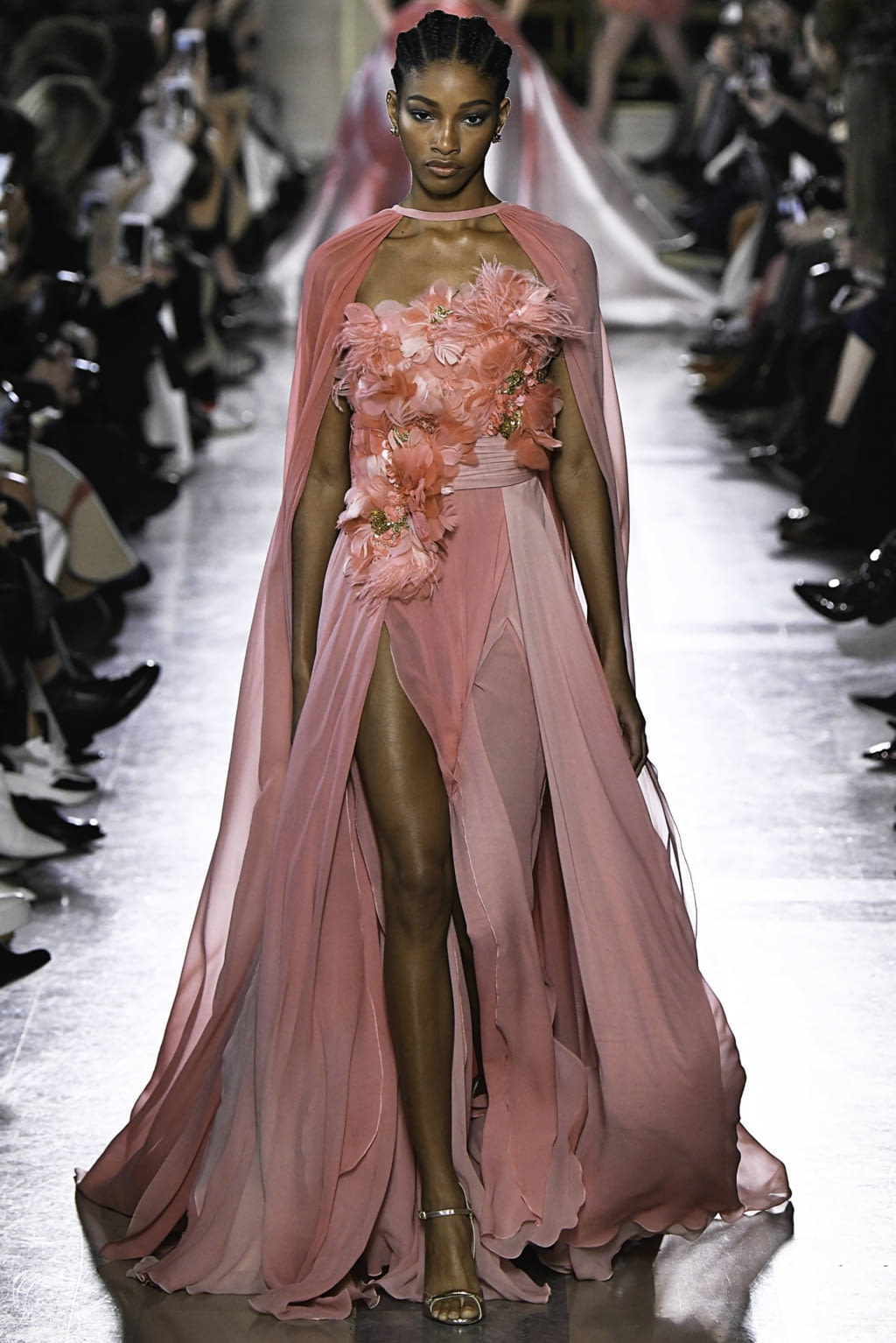 Fashion Week Paris Spring/Summer 2019 look 18 from the Elie Saab collection couture