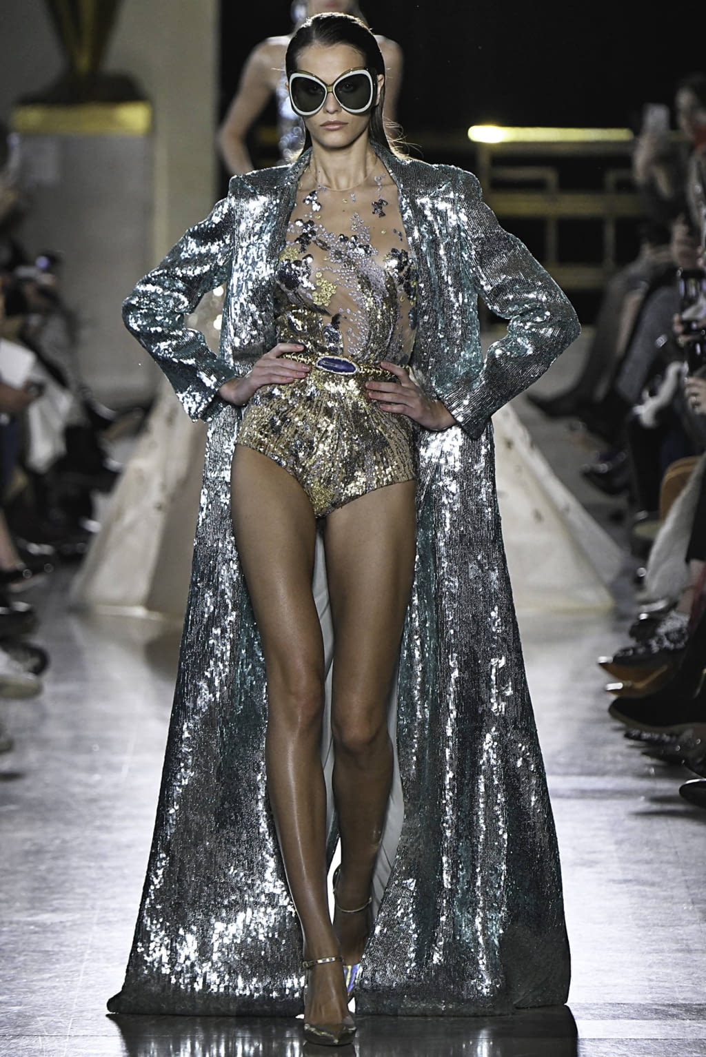 Fashion Week Paris Spring/Summer 2019 look 21 from the Elie Saab collection couture