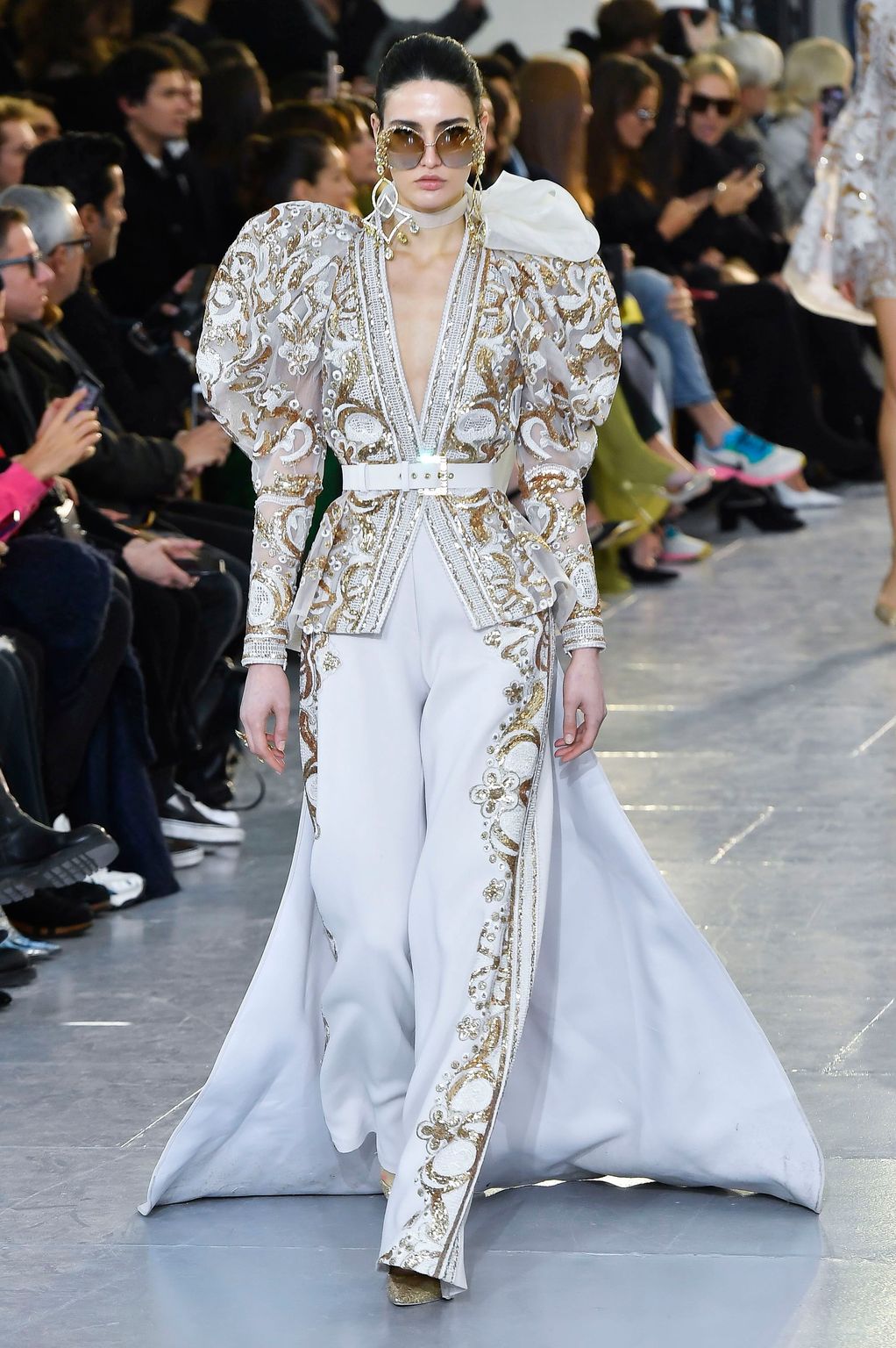 Fashion Week Paris Spring/Summer 2020 look 3 from the Elie Saab collection couture