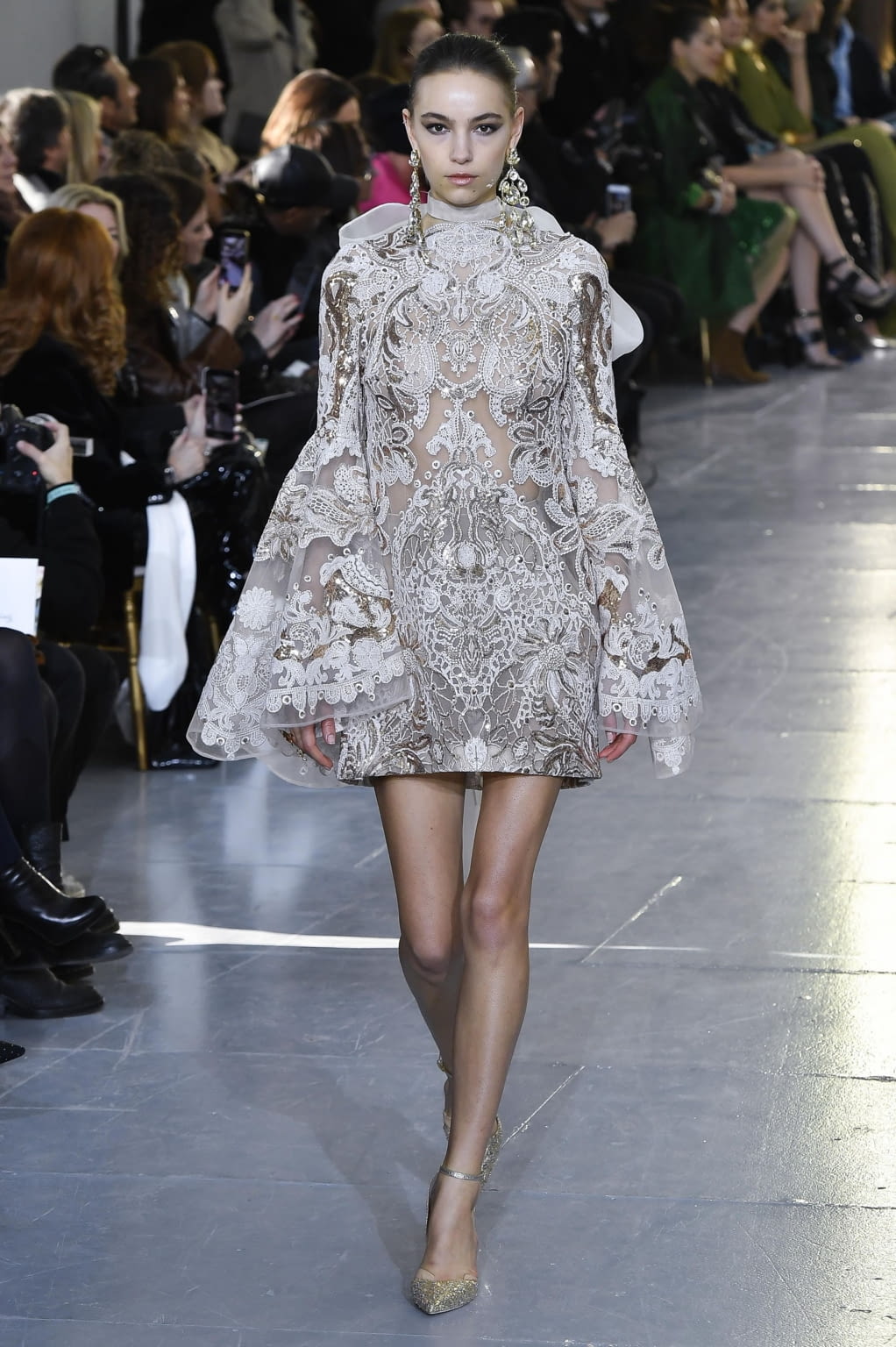 Fashion Week Paris Spring/Summer 2020 look 6 from the Elie Saab collection couture