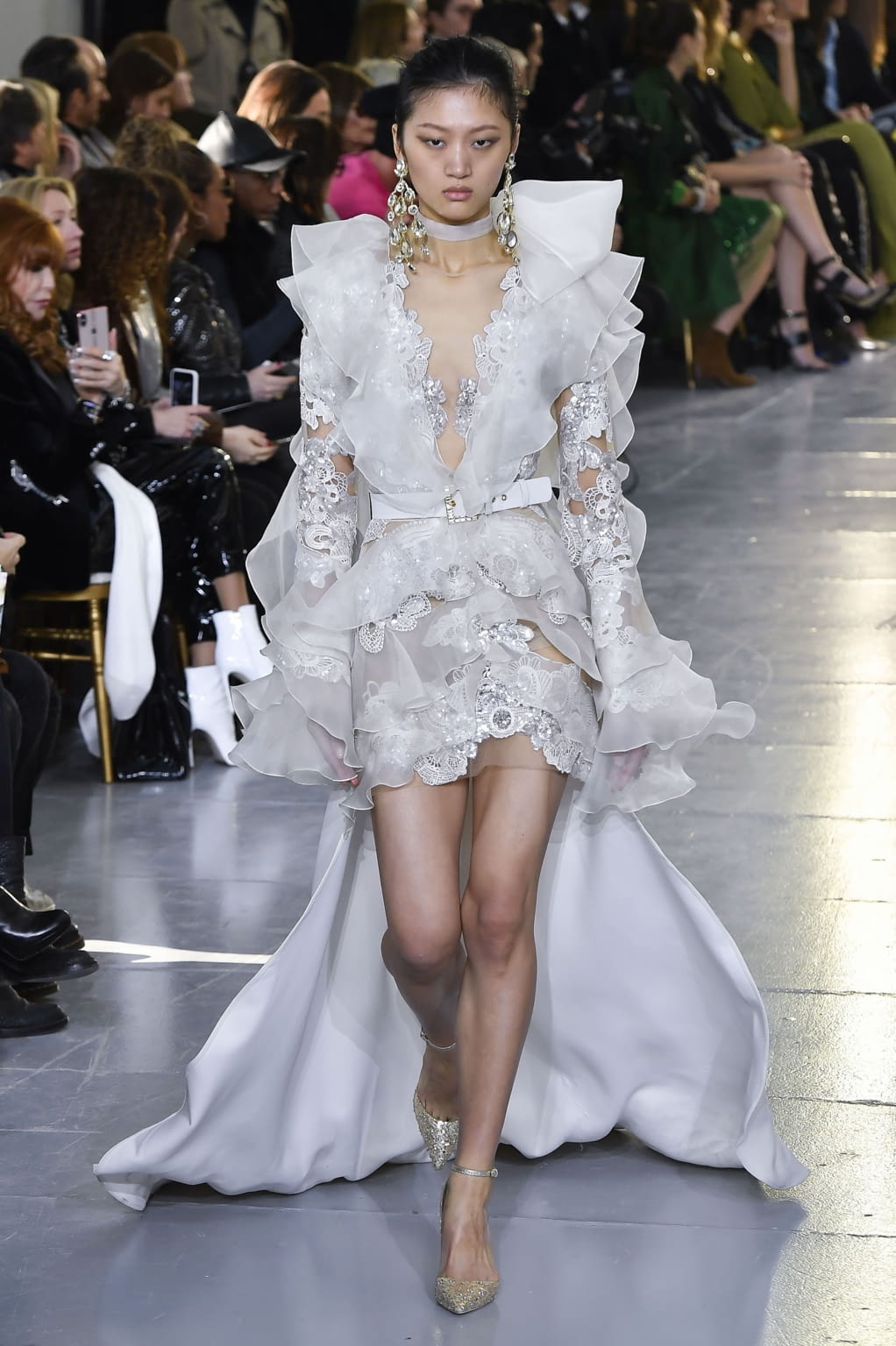 Fashion Week Paris Spring/Summer 2020 look 4 from the Elie Saab collection couture