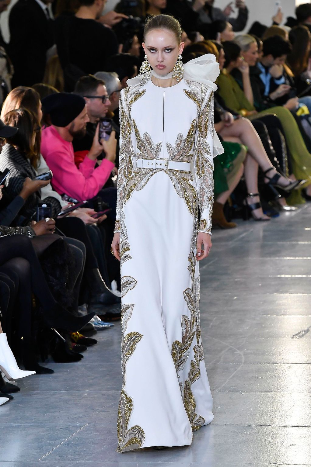 Fashion Week Paris Spring/Summer 2020 look 9 from the Elie Saab collection couture