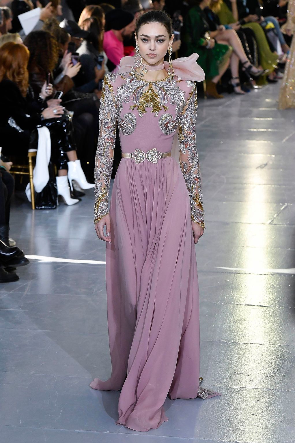 Fashion Week Paris Spring/Summer 2020 look 16 from the Elie Saab collection couture