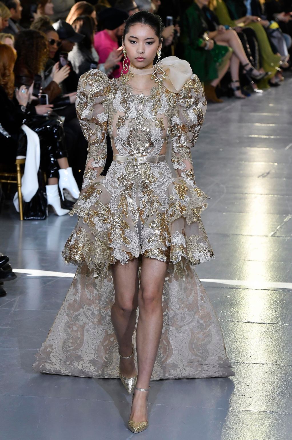 Fashion Week Paris Spring/Summer 2020 look 20 from the Elie Saab collection couture