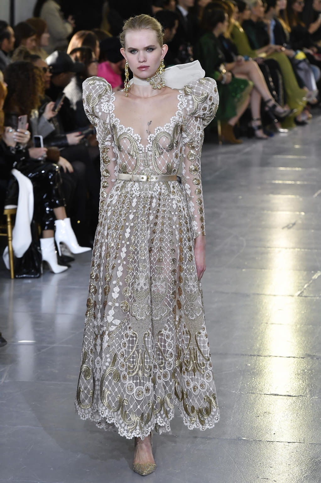 Fashion Week Paris Spring/Summer 2020 look 22 from the Elie Saab collection couture