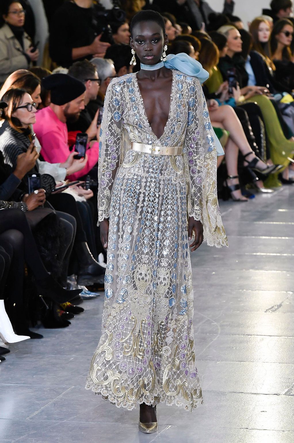Fashion Week Paris Spring/Summer 2020 look 23 from the Elie Saab collection couture